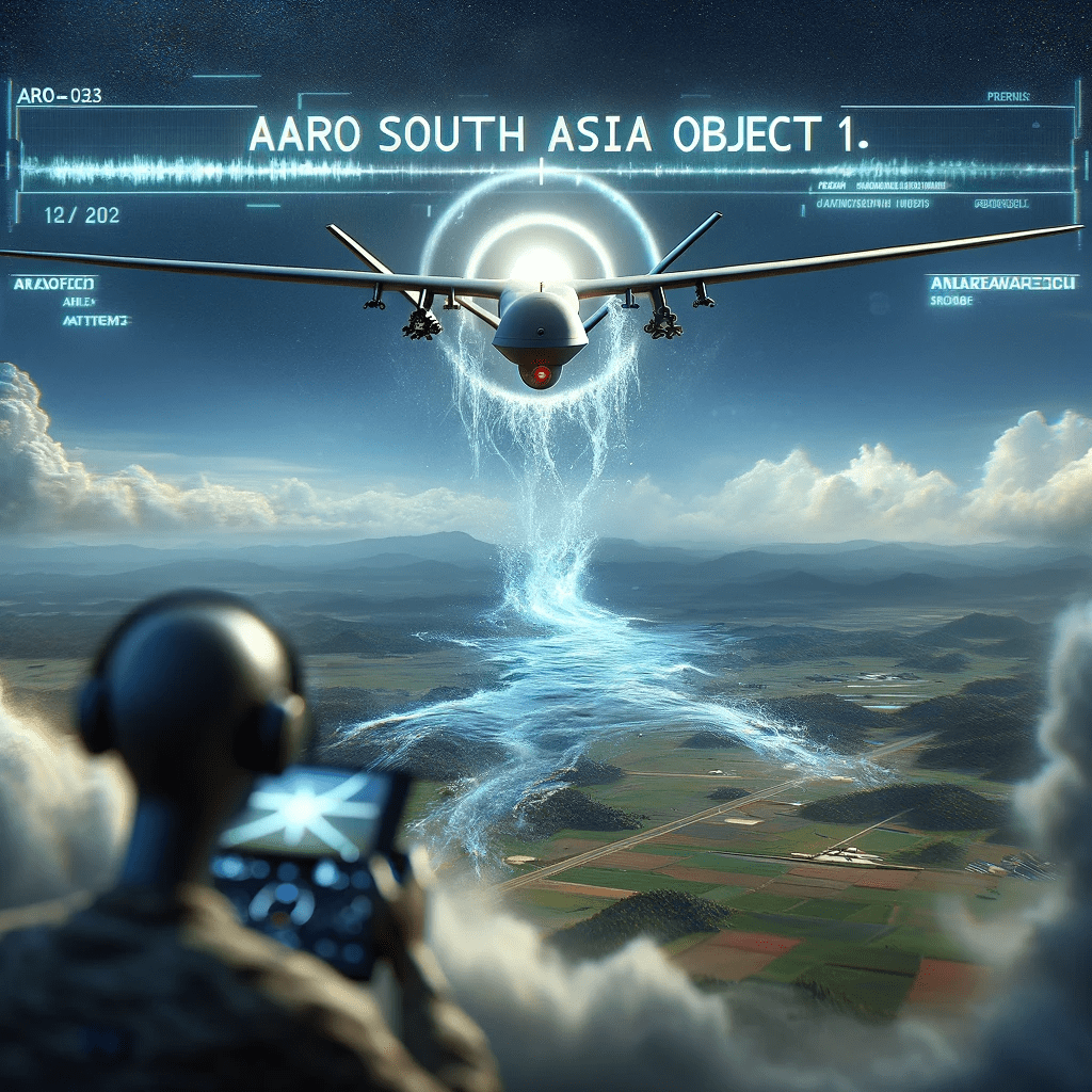 Aaro south asia object 1: mq 9 uap incident (2023)