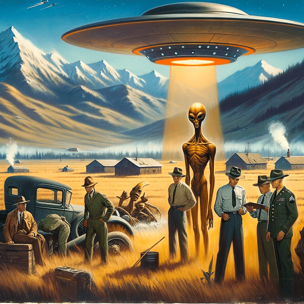 Dutton montana ufo crash (1953)