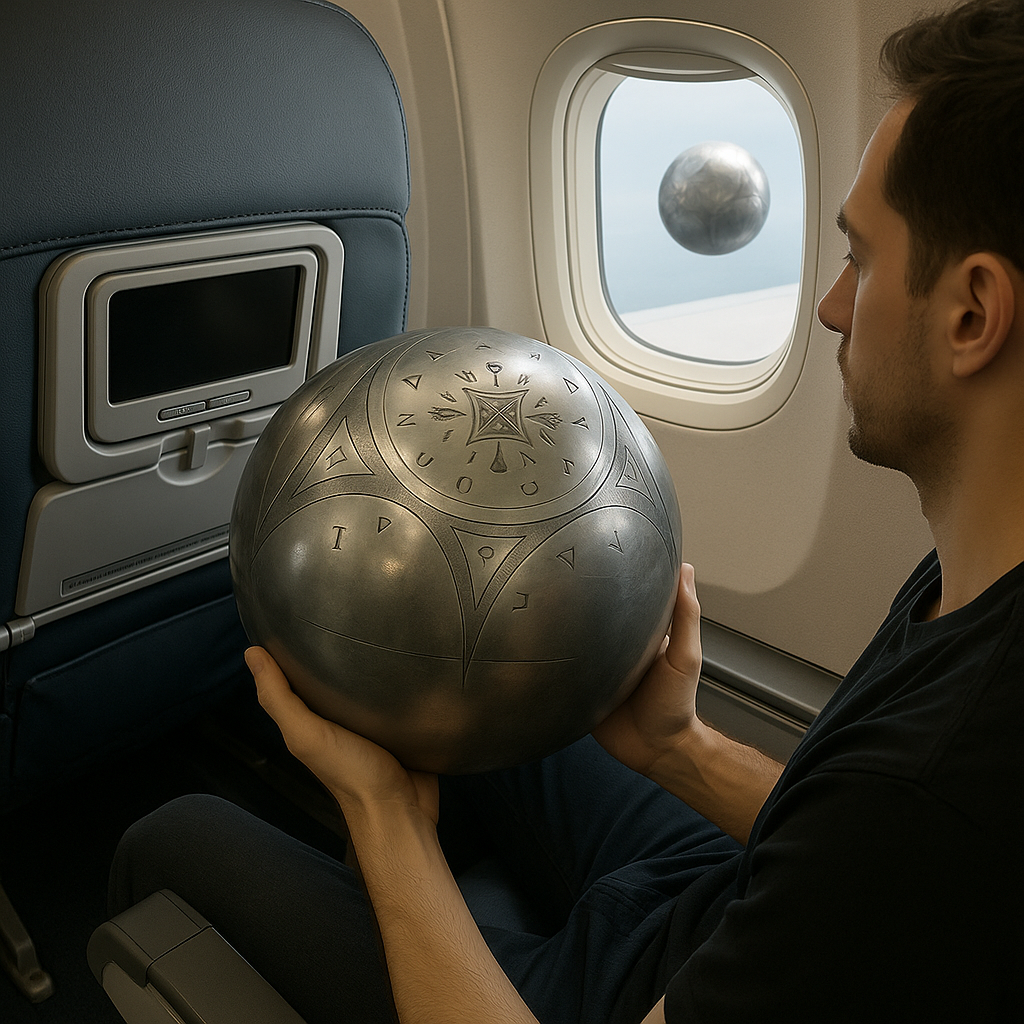 Thought Experiment: Would the FAA Allow the Buga UFO Sphere on a Commercial Airliner?