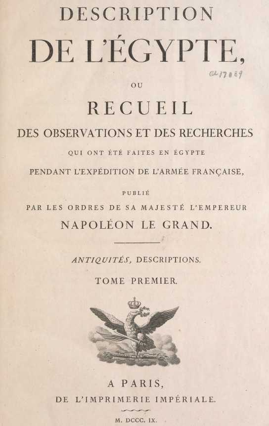 Description de l'Égypte