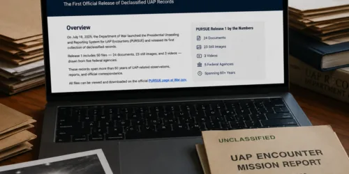 Presidential Unsealing and Reporting System for UAP Encounters (PURSUE) – Release