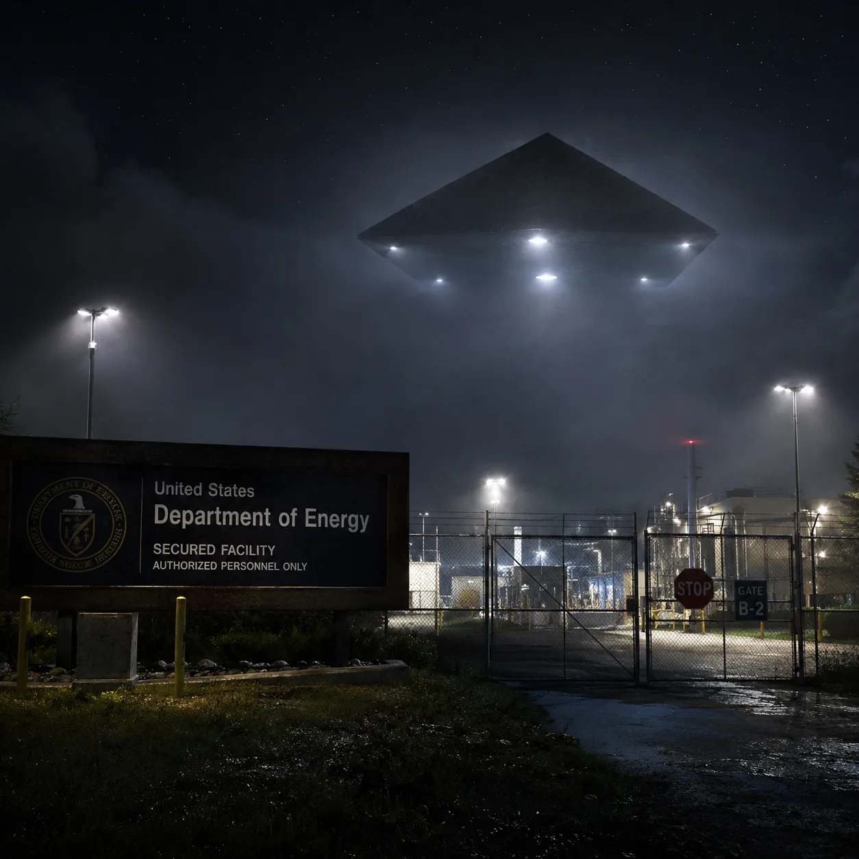 Doe pyramid ufo incident and the honeywell footage