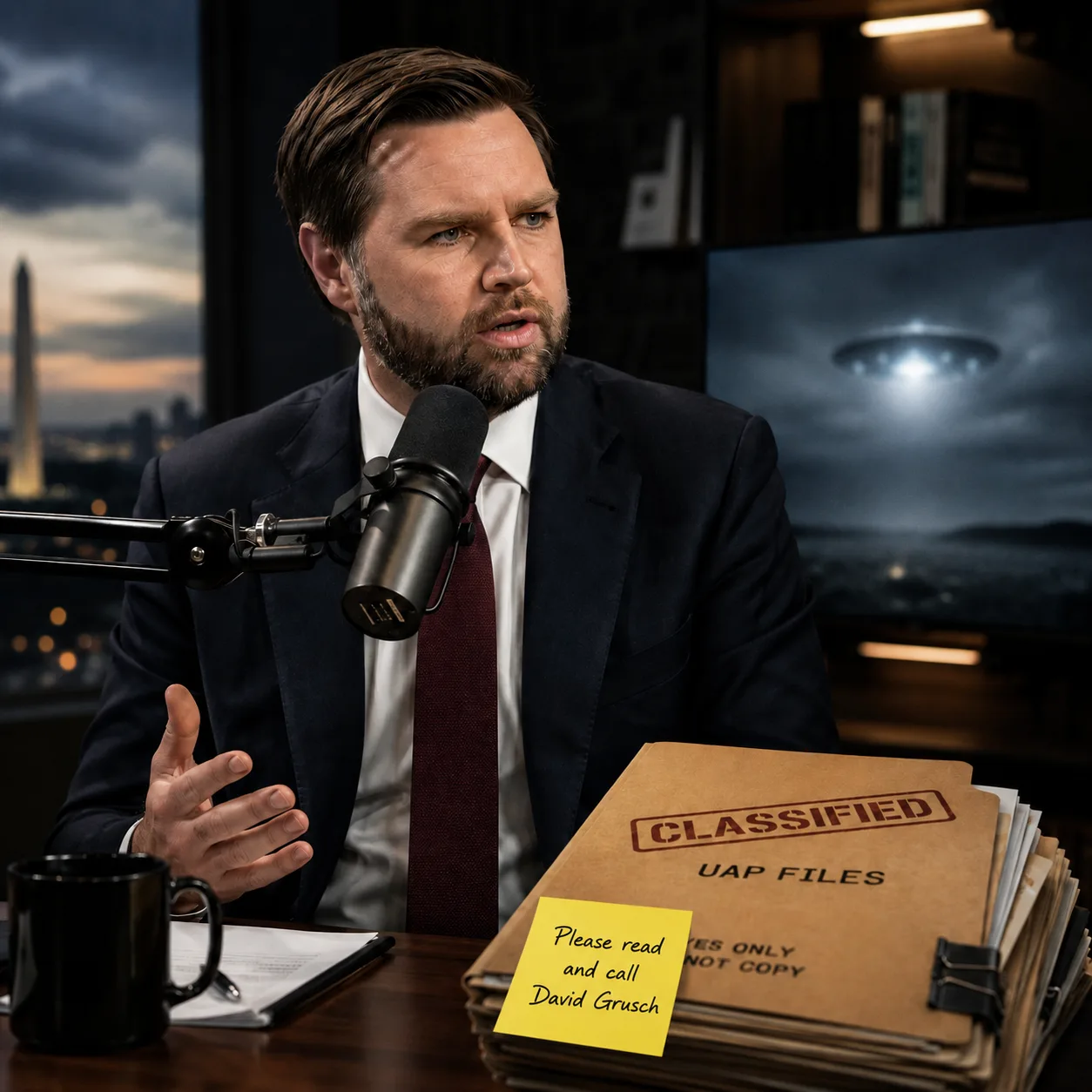 Vice President JD Vance Plans to Review Classified Information on UFOs