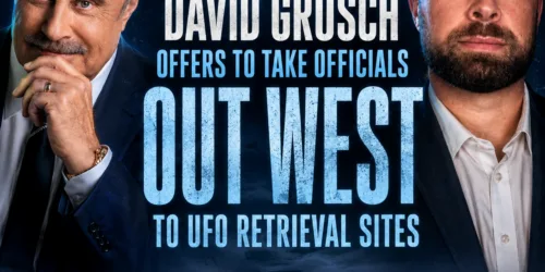 David Grusch Offers to Take Officials on a Field Trip Out West to UFO Retrieval Sites