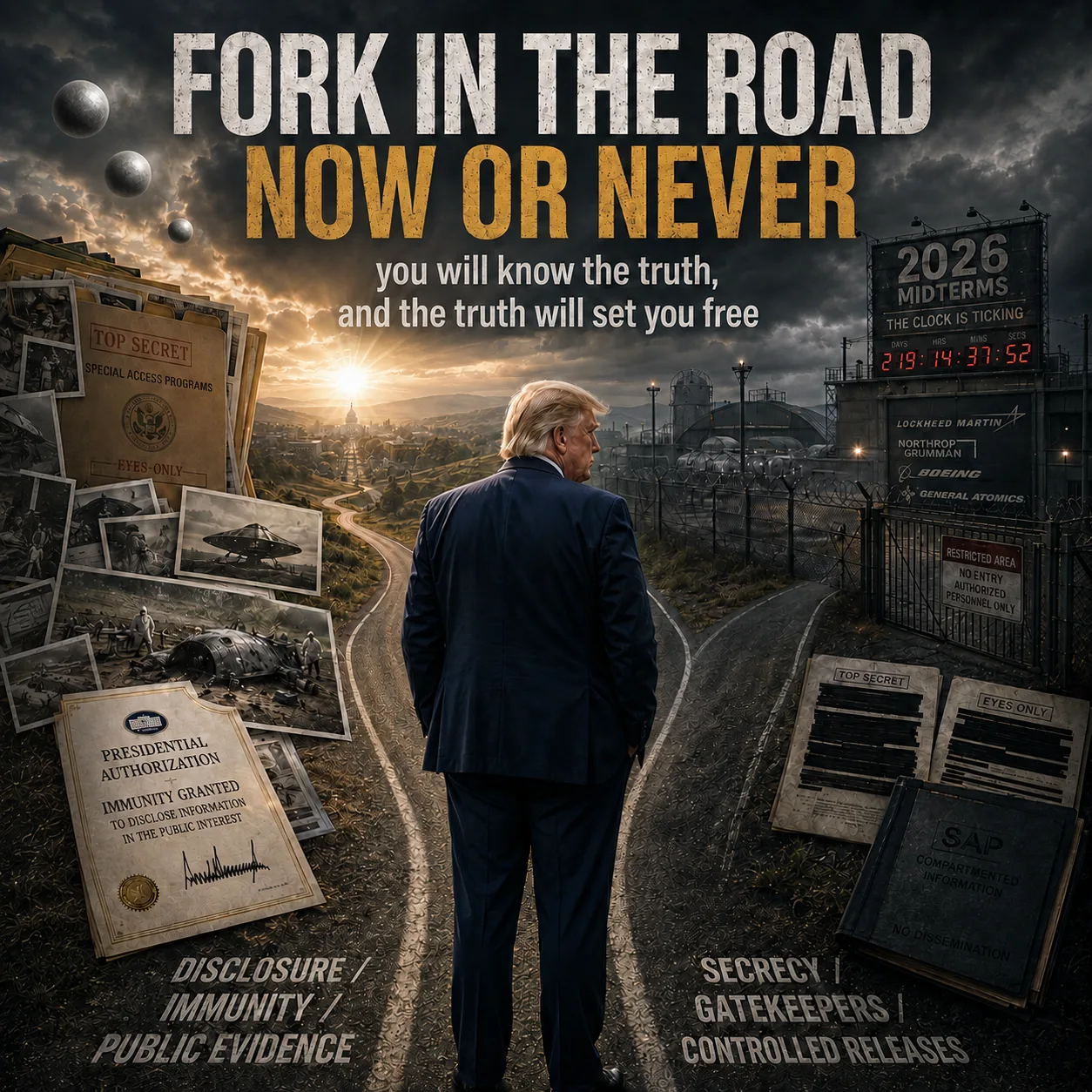 Fork in the Road Now or Never
